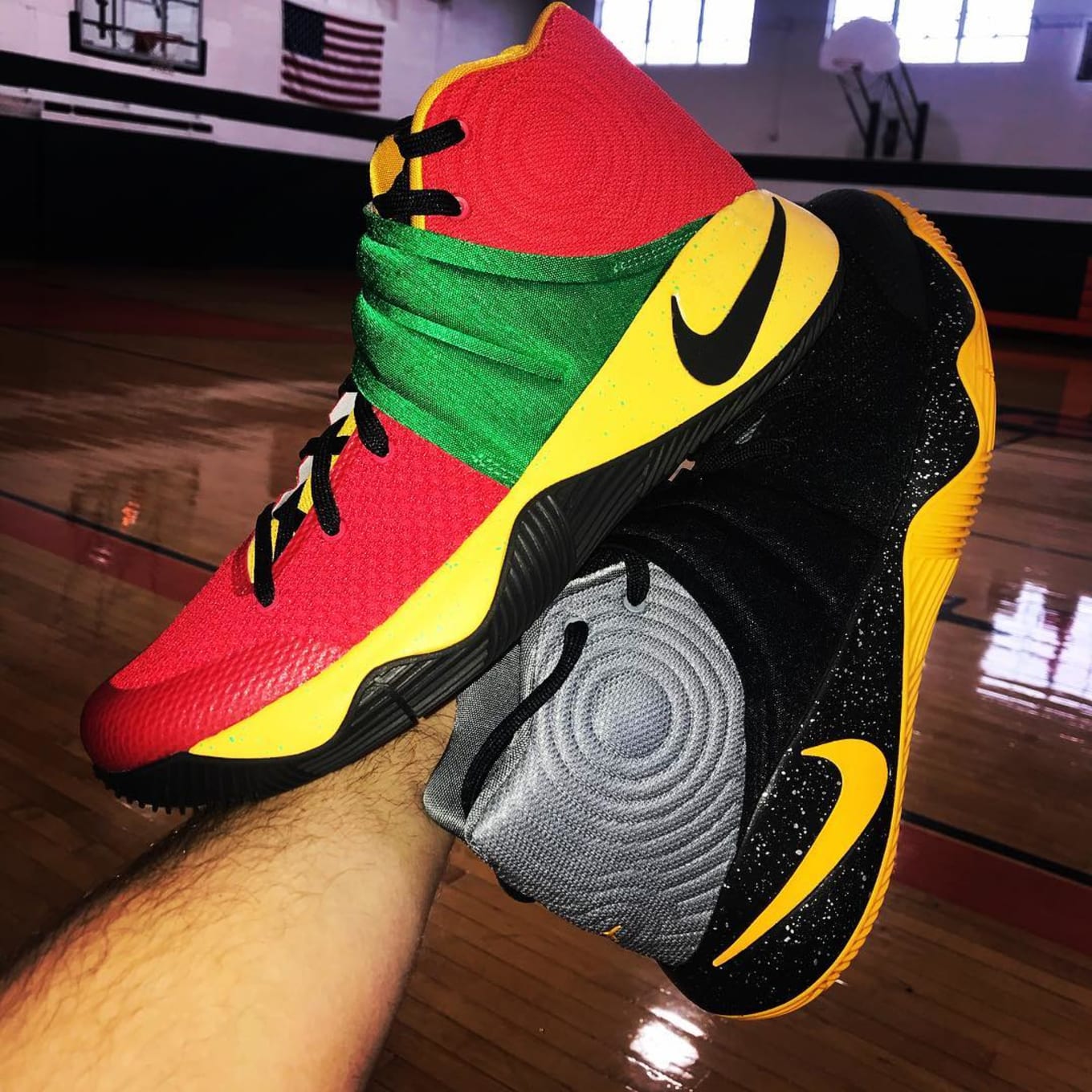 Nike Kyrie 5 Spongebob Squarepants Opti Yellow Shopee