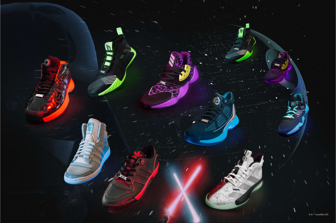 james harden star wars shoes