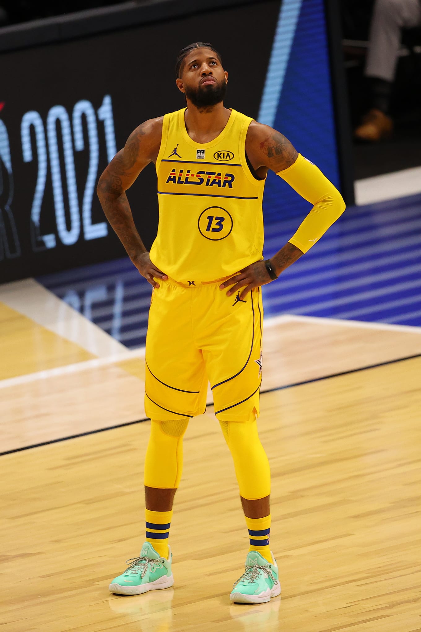 paul george wearing pg 5