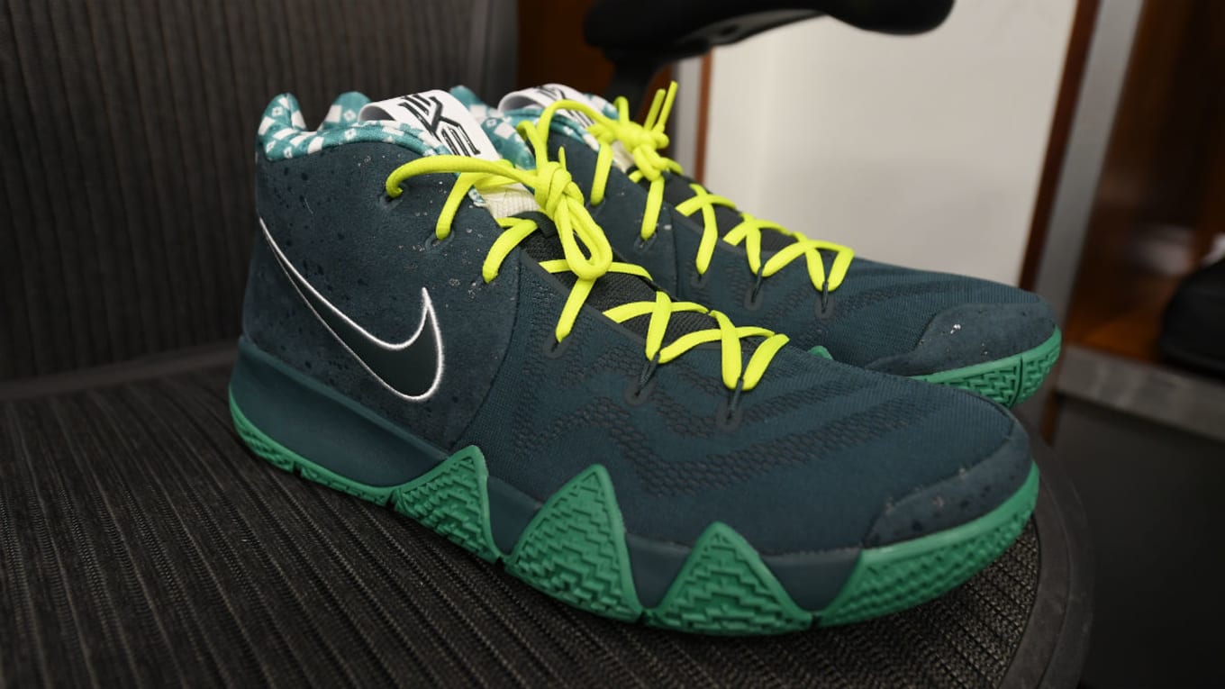 lime green kyrie 4