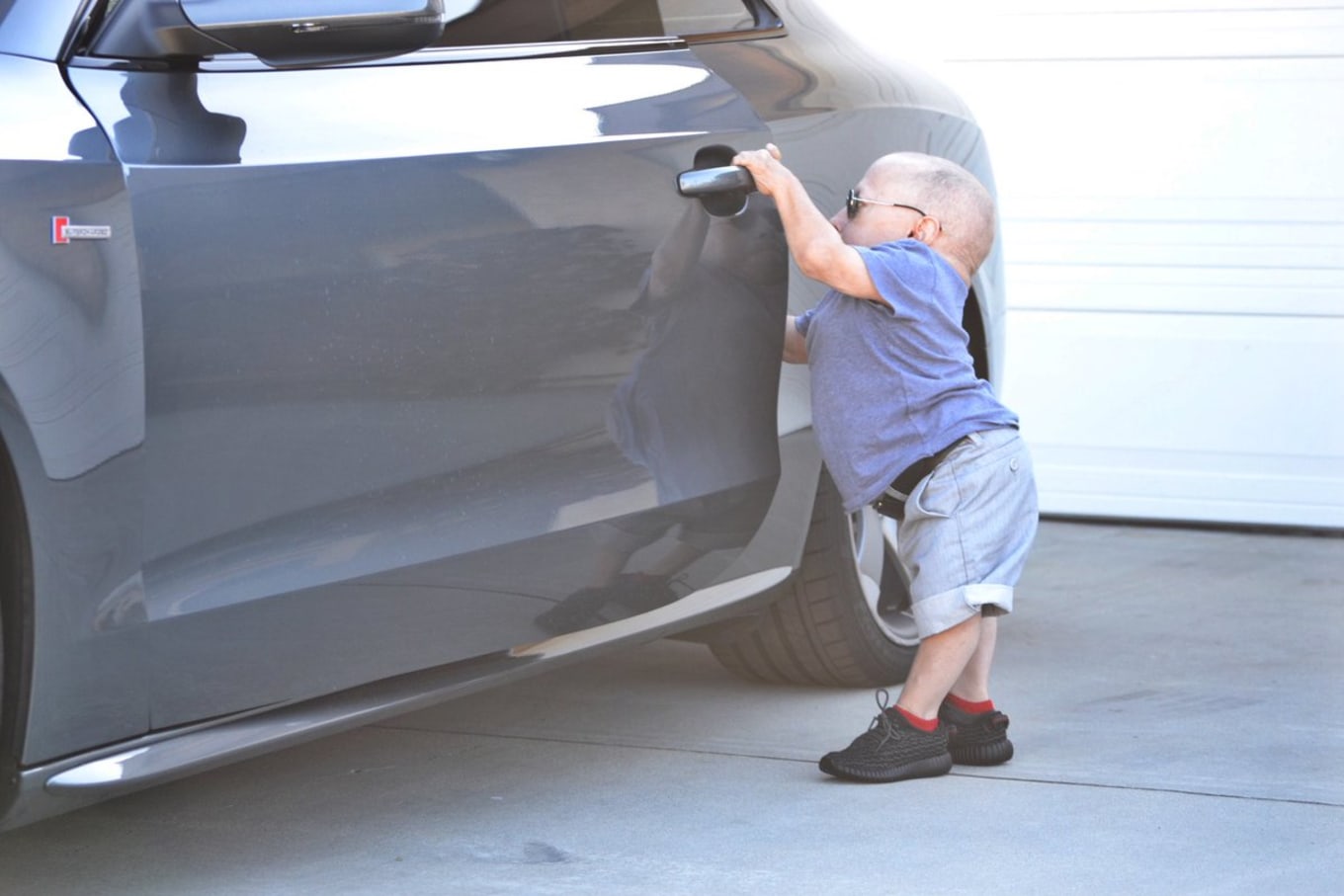 Verne troyer yeezys