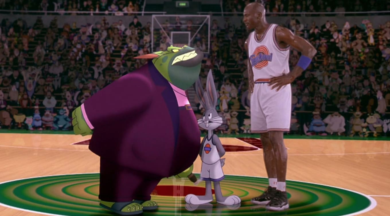 shoes worn in space jam