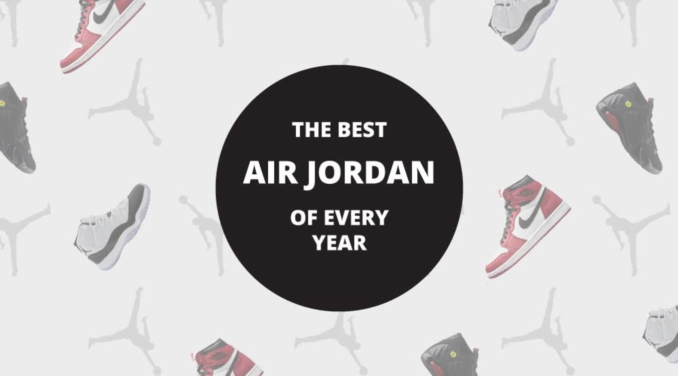 all air jordans by year