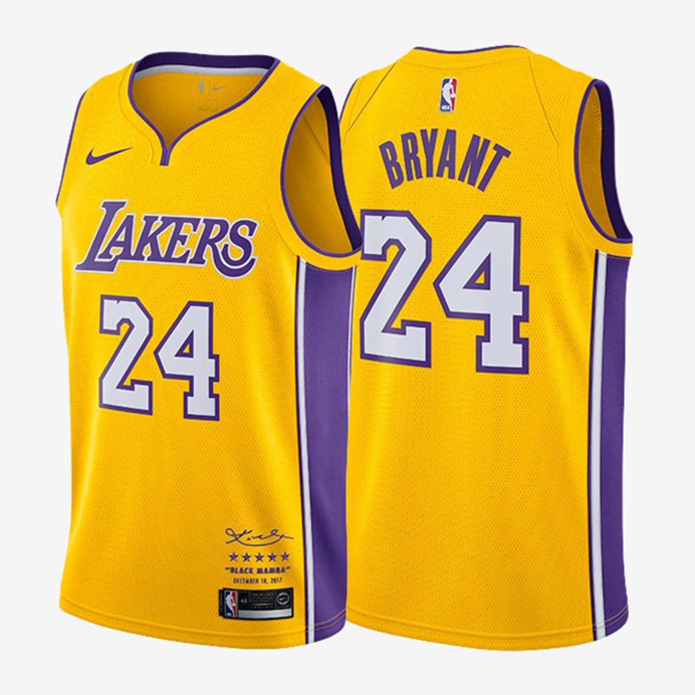 kobe retired jersey