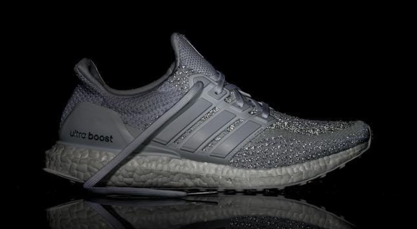 white reflective ultra boost