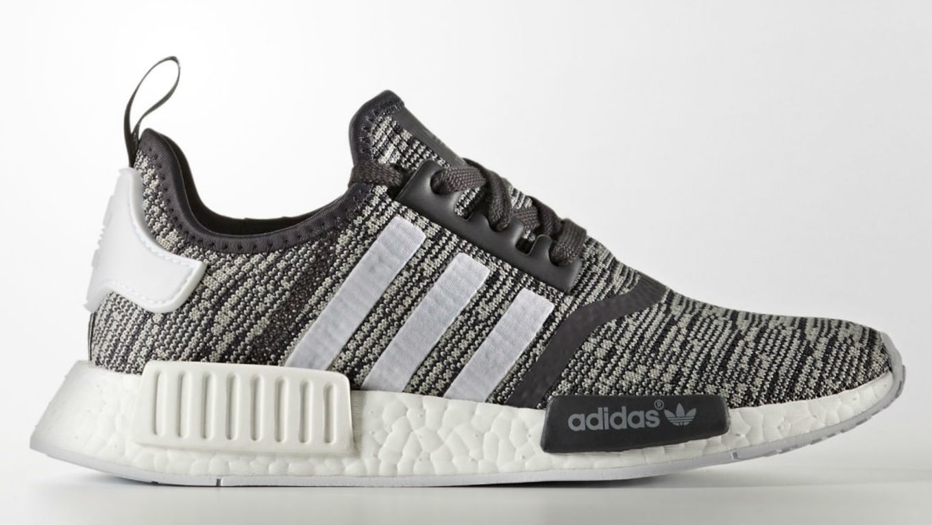 Adidas Nmd R1 Glitch Women S Midnight Grey By3035 Sole Collector