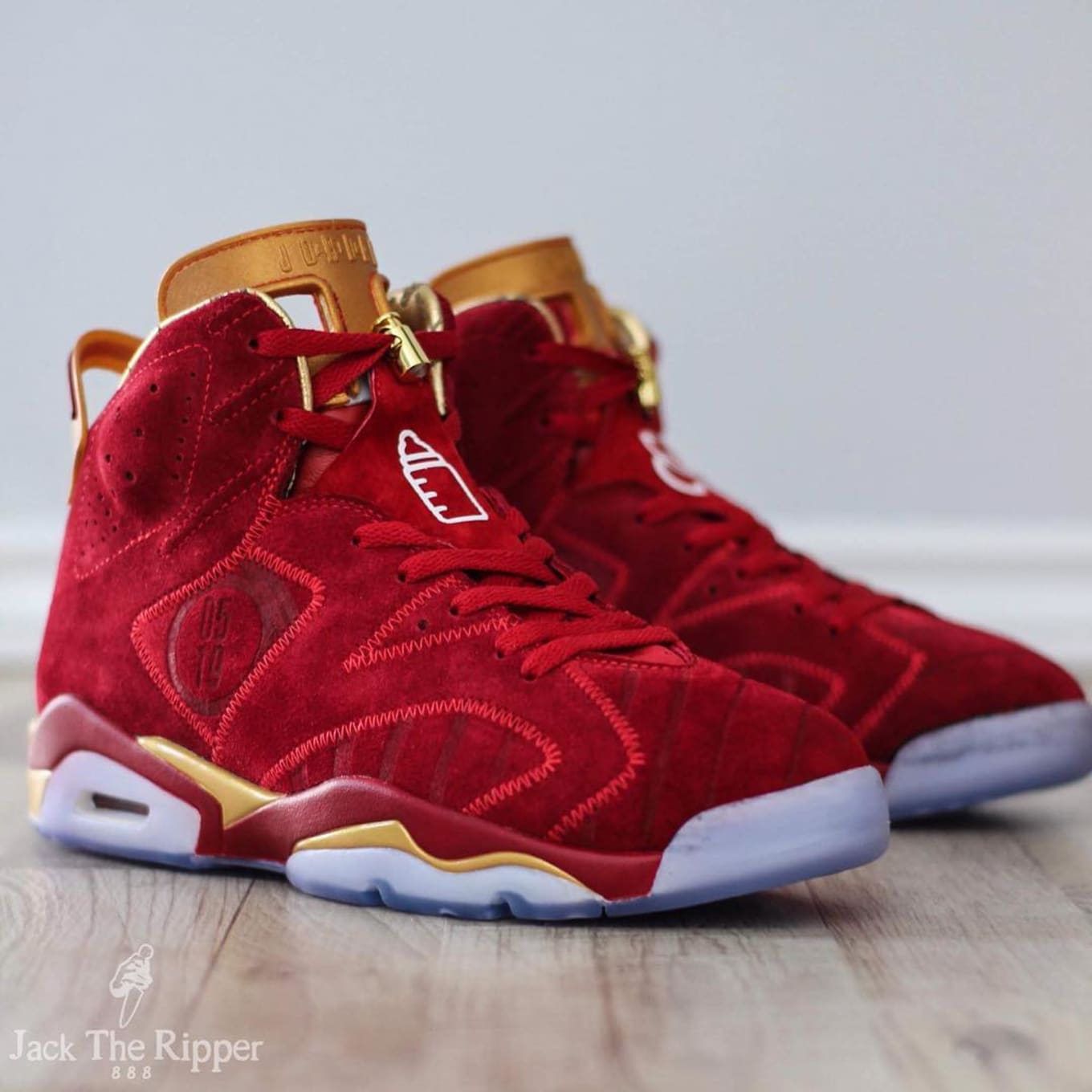 custom burgundy jordans