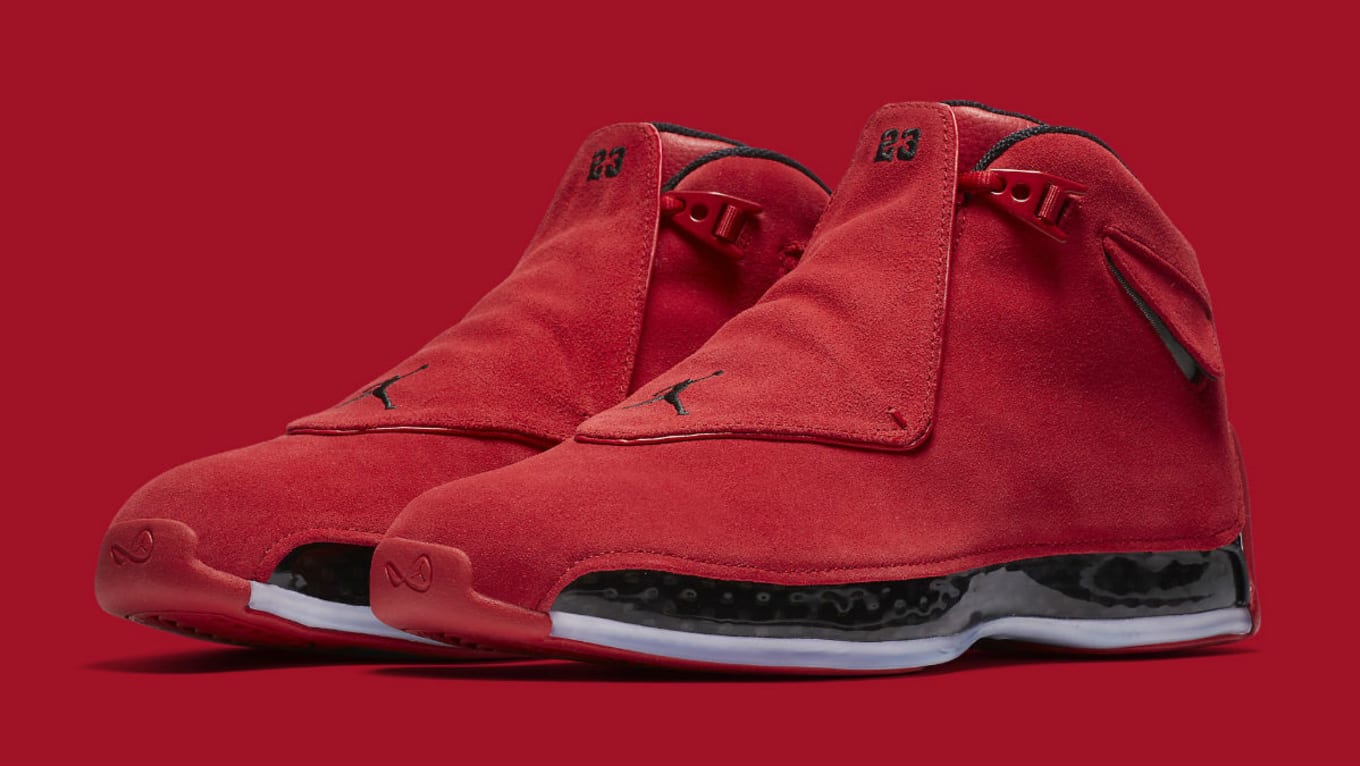 Air Jordan 18 Gym Red Toro 2018 Release 