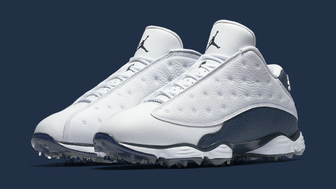 Air Jordan 13 Low Golf Navy Release 