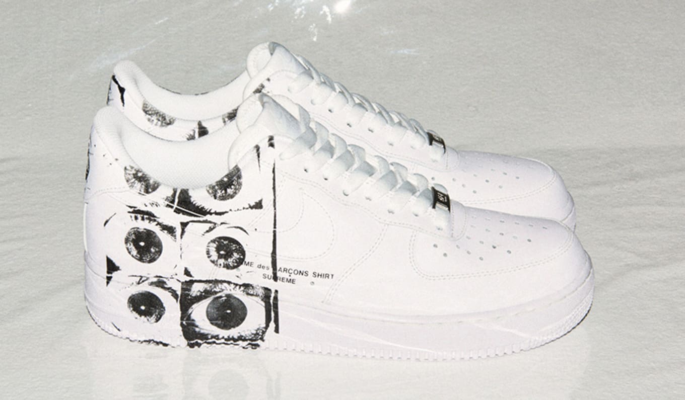 nike air force 1 supreme x comme des garcons