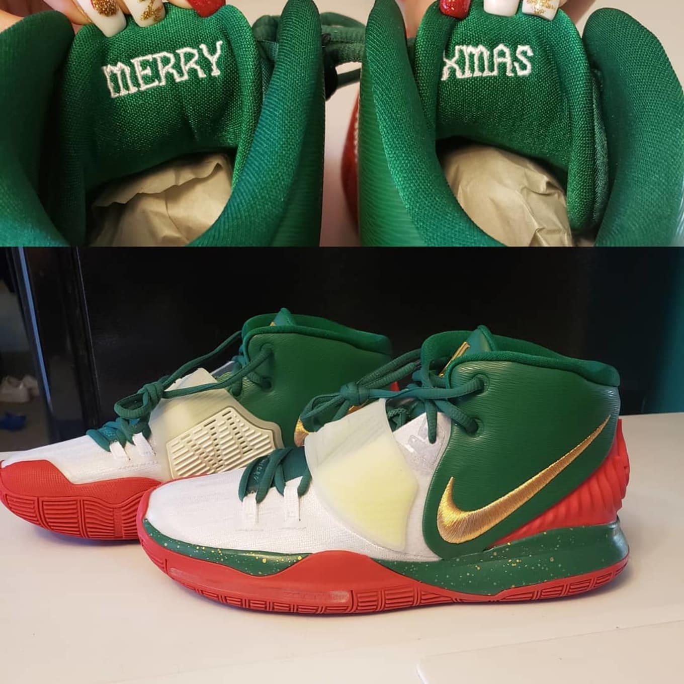 Christmas kyrie 6 clearance