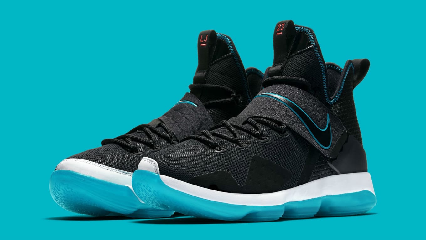 blue lebron 14
