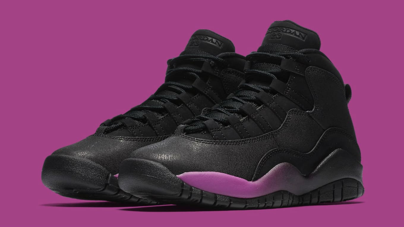 Air Jordan 10 X GS Fuchsia Blast 