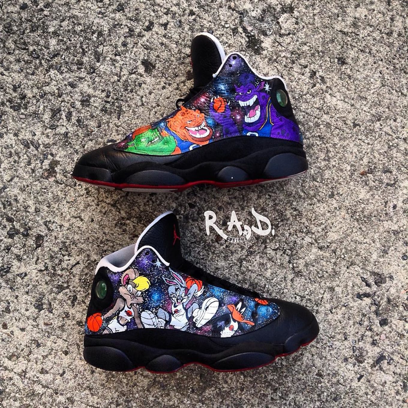 Jordan looney tunes shoes outlet