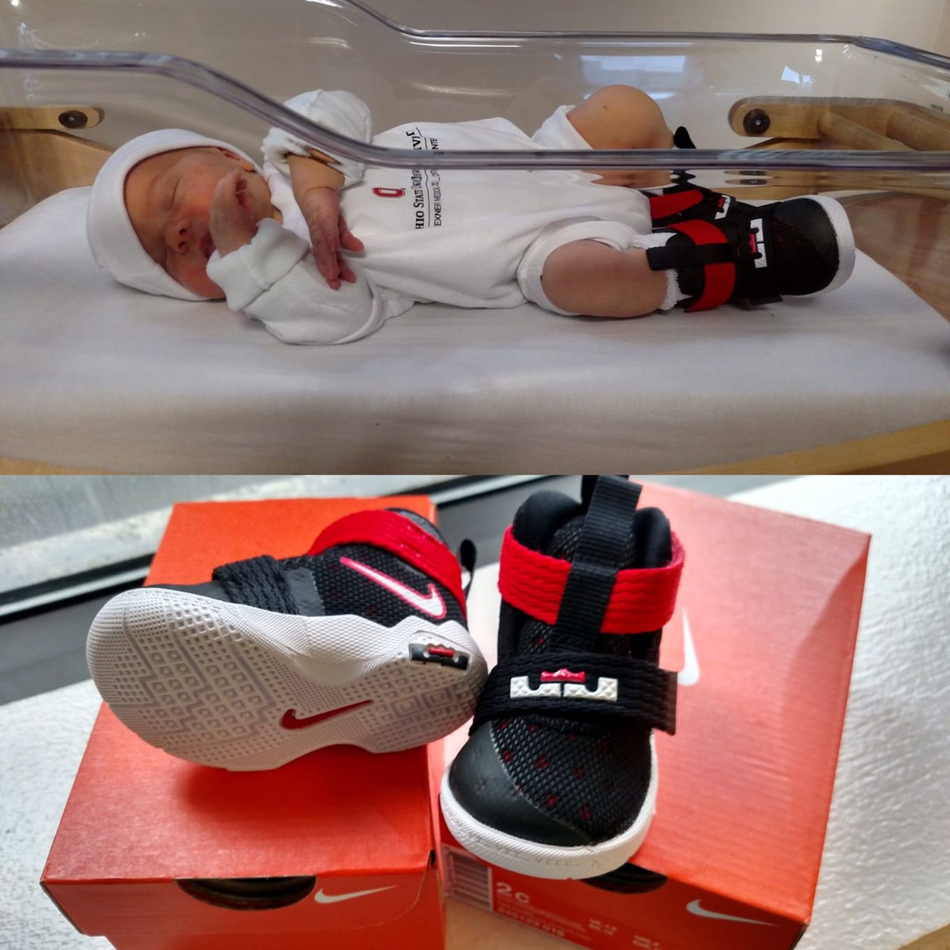 newborn baby lebron shoes