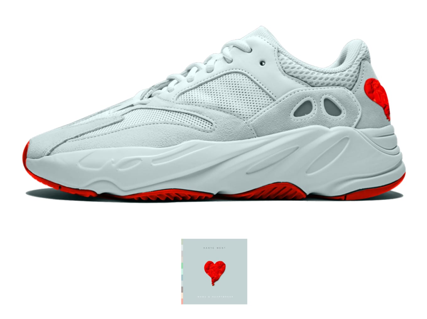 Adidas yeezy kanye west 808 top