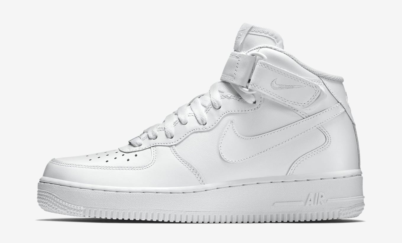 nike white air force 1 mid