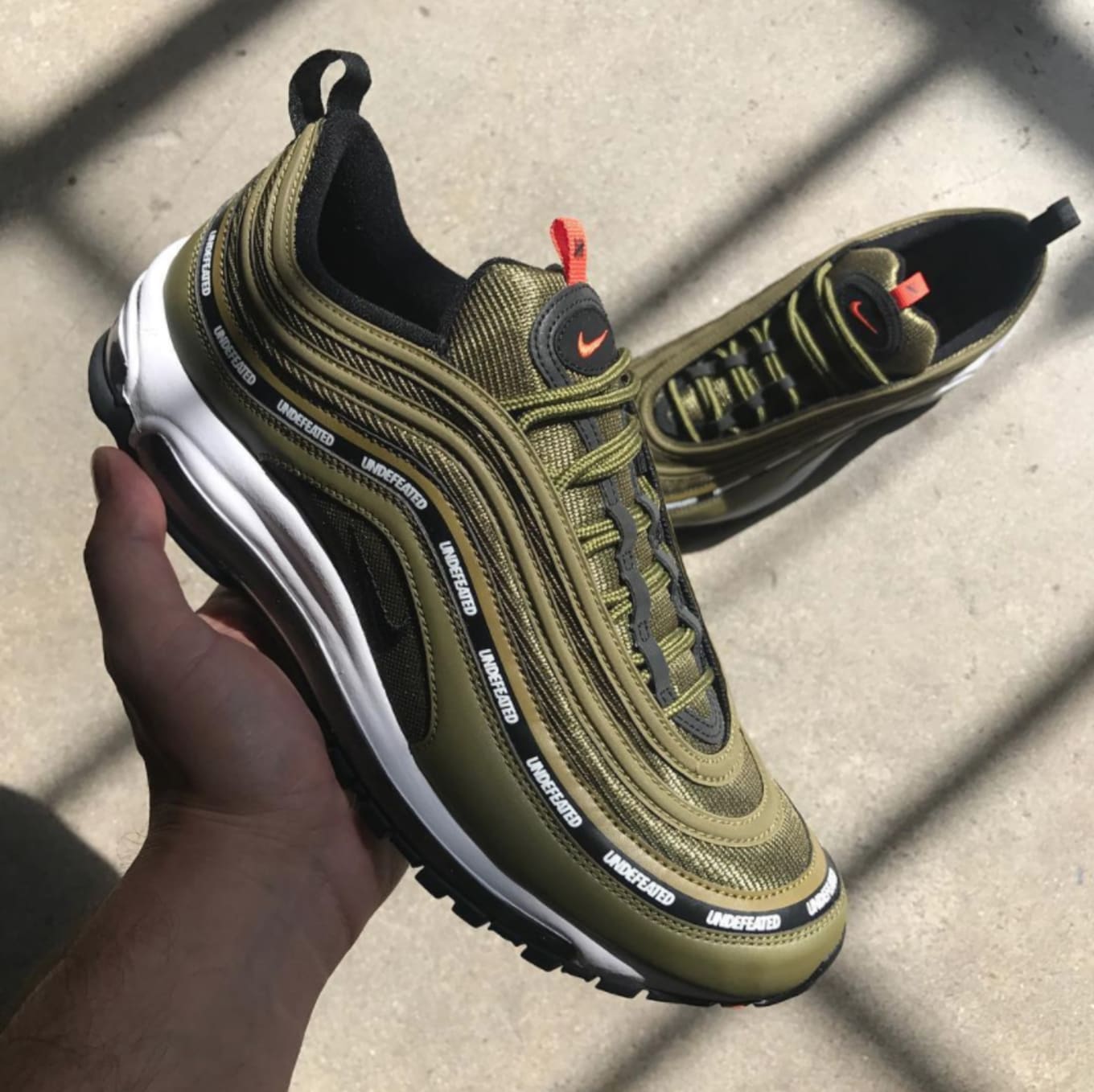 Suradam Search engine marketing Constricted Undefeated Nike Air Max 97 AJ1986-300 Militia Green Flight Jacket Release  Date | Sole Collector