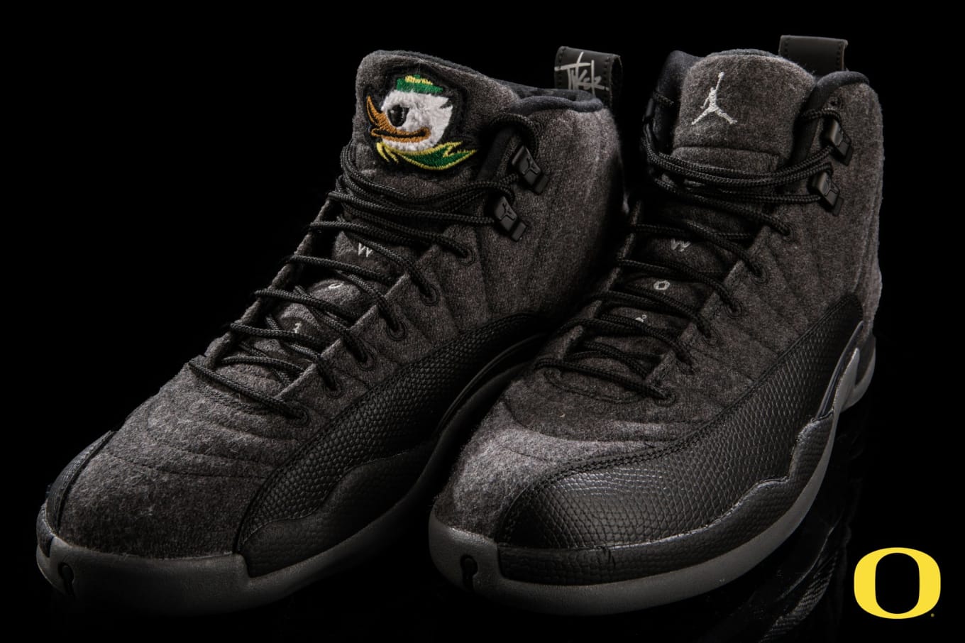 Oregon Ducks Wool Air Jordan 12 | Sole 