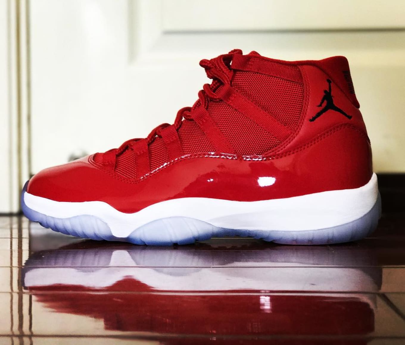 all red jordan 11 release date