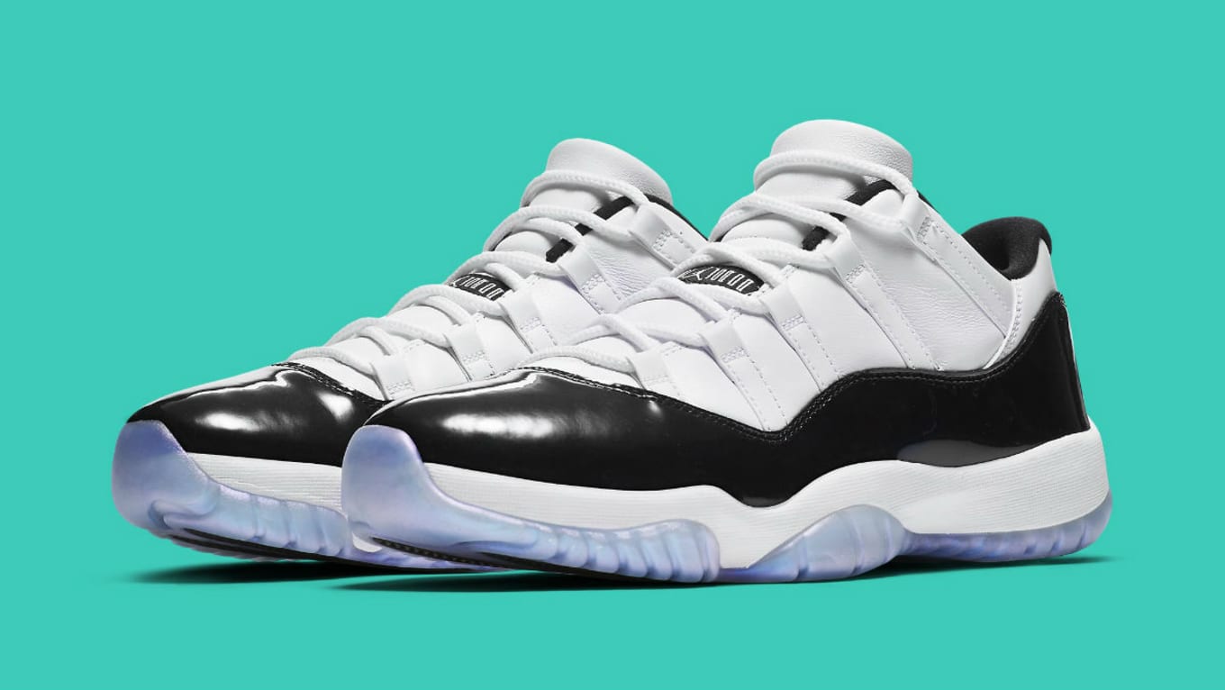 Air Jordan 11 Low Easter White Black 