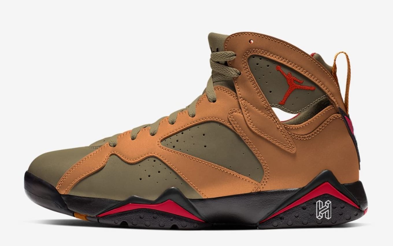 Jordan 7 khaki best sale