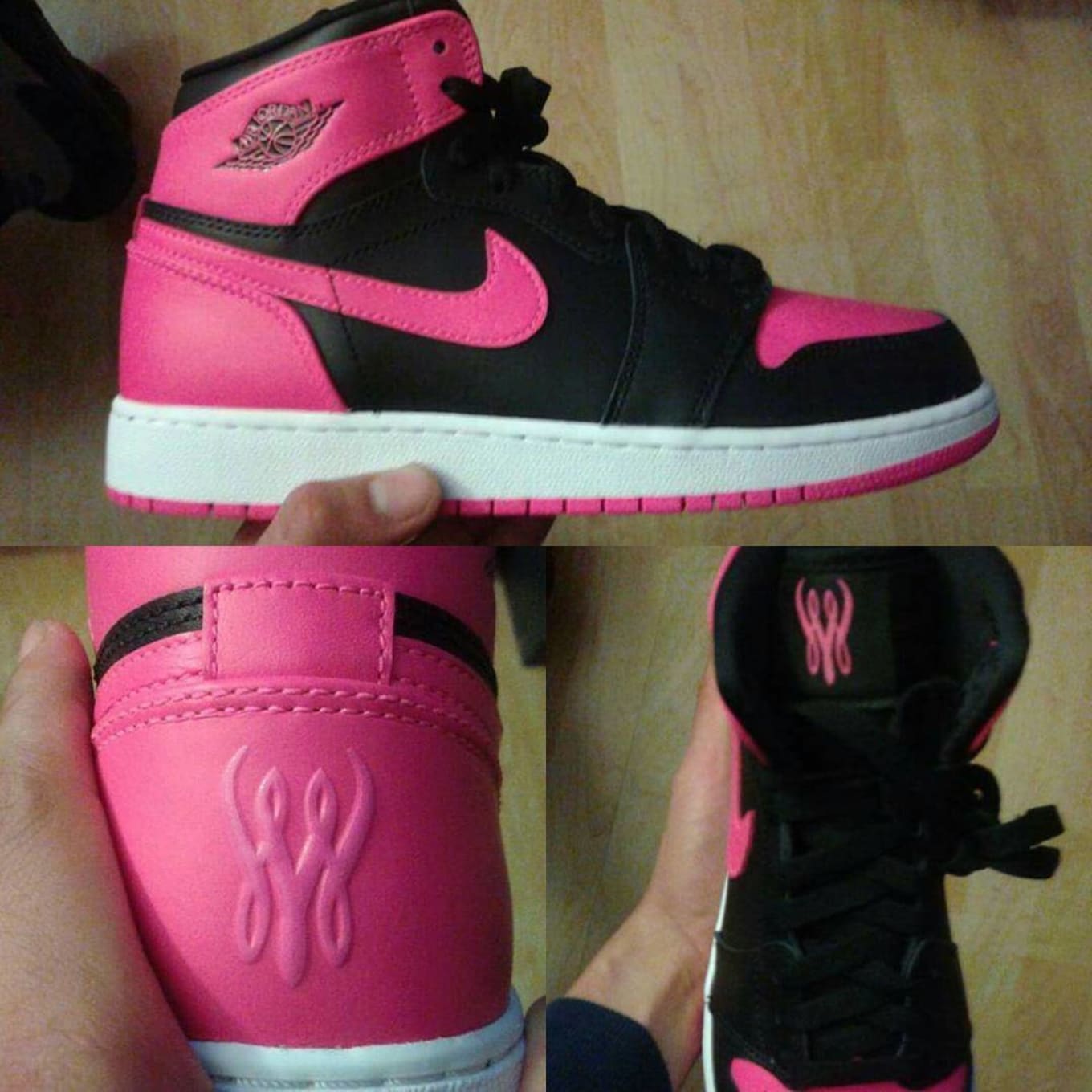 Serena Williams Air Jordan 1 Pink