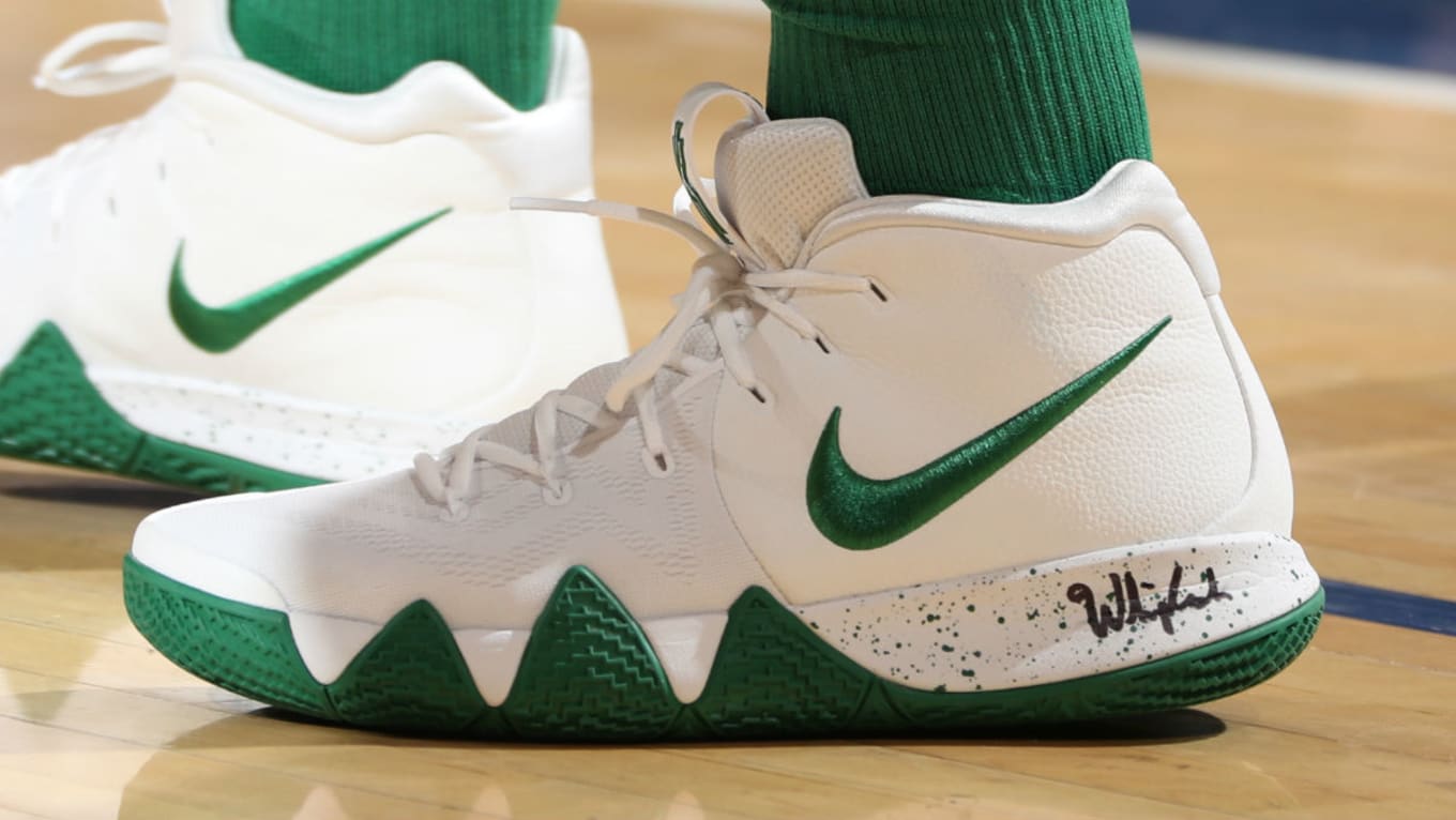 Kyrie 4 green and gold online