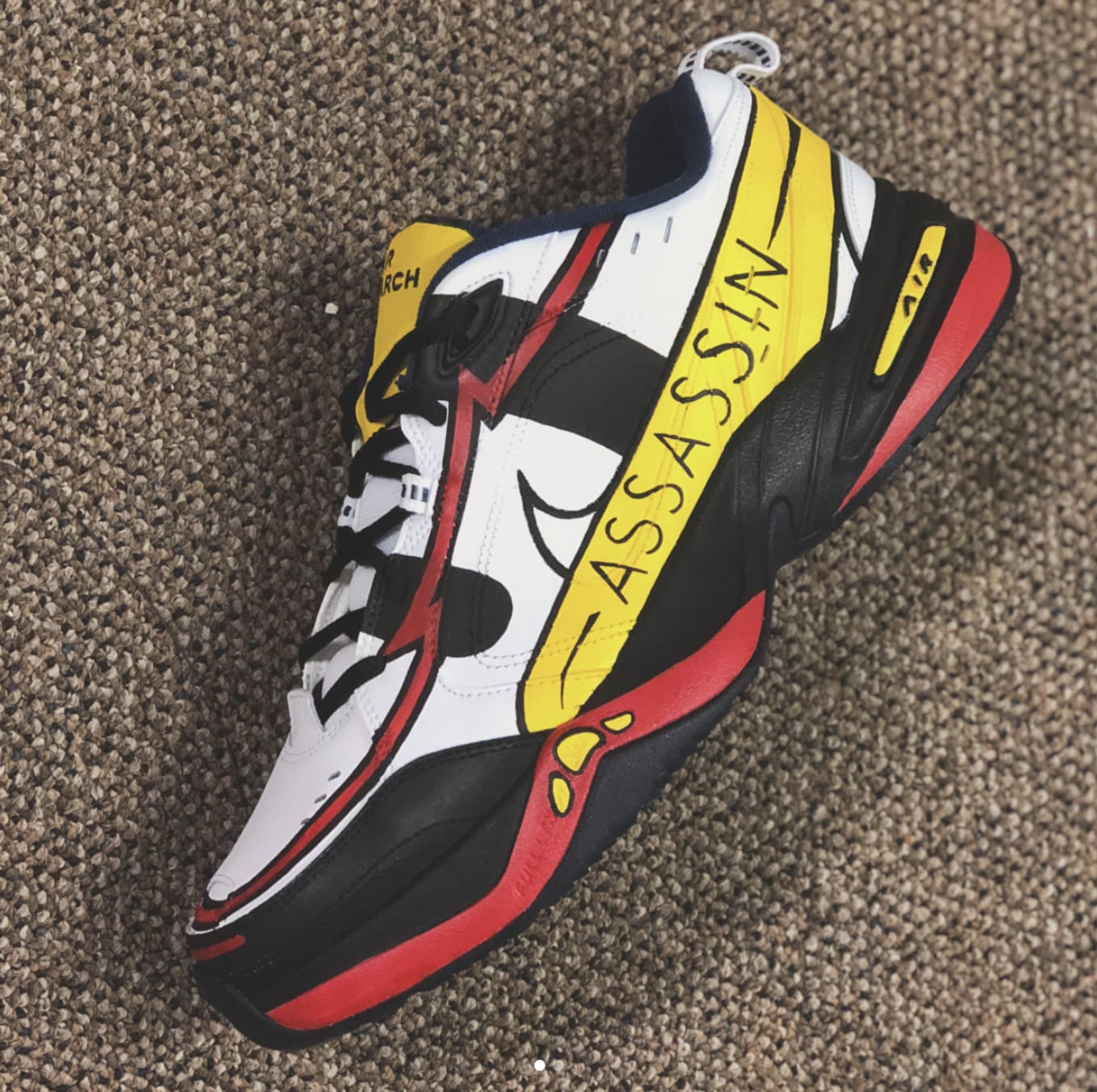 custom simpsons shoes