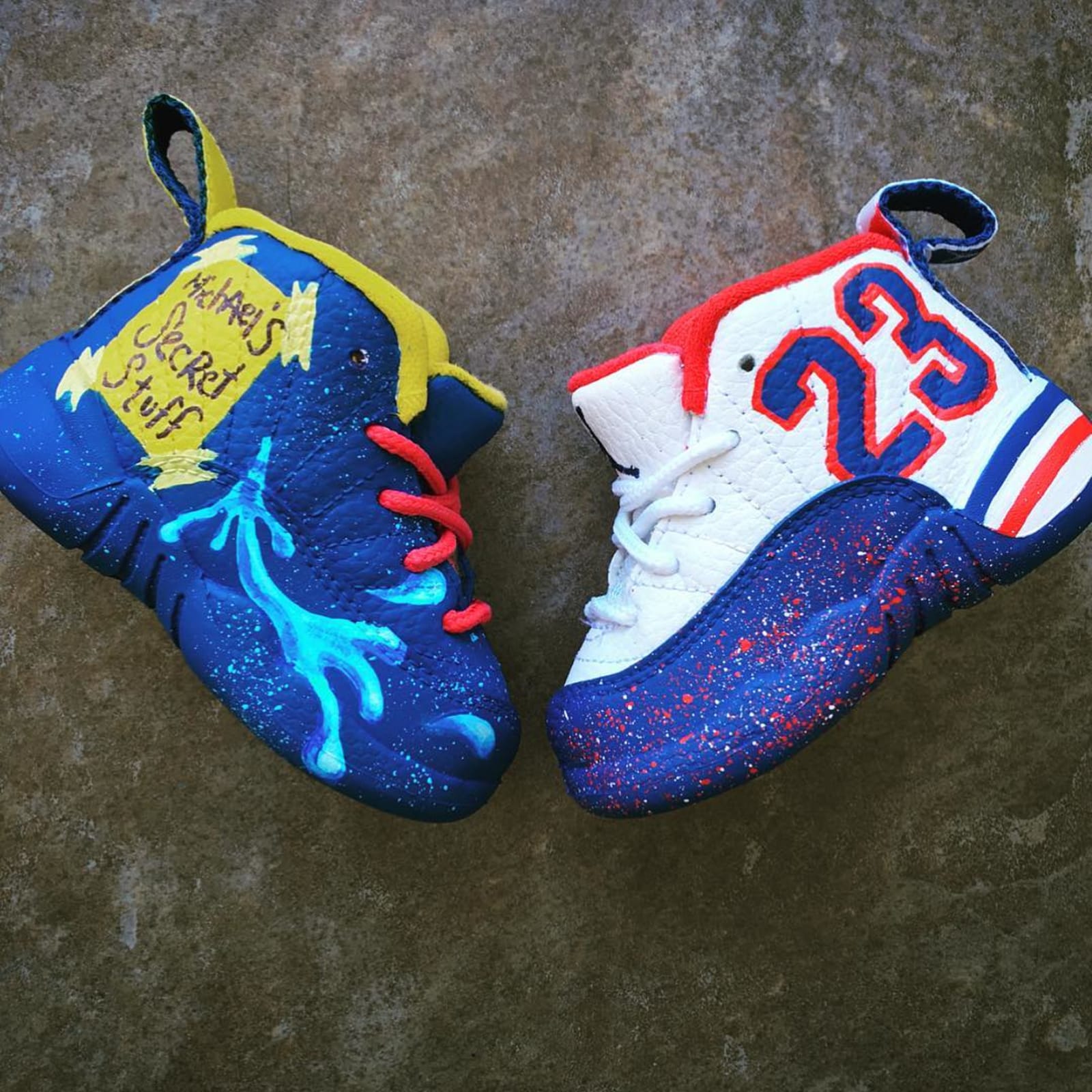 baby space jam jordans