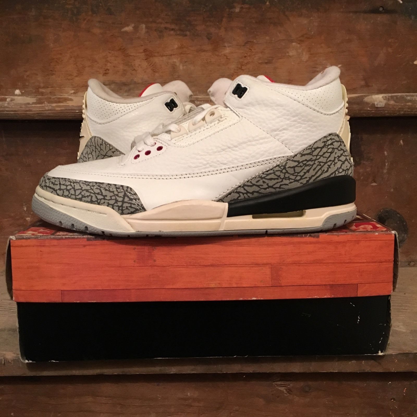 Jordan 3 white cement 1994 clearance