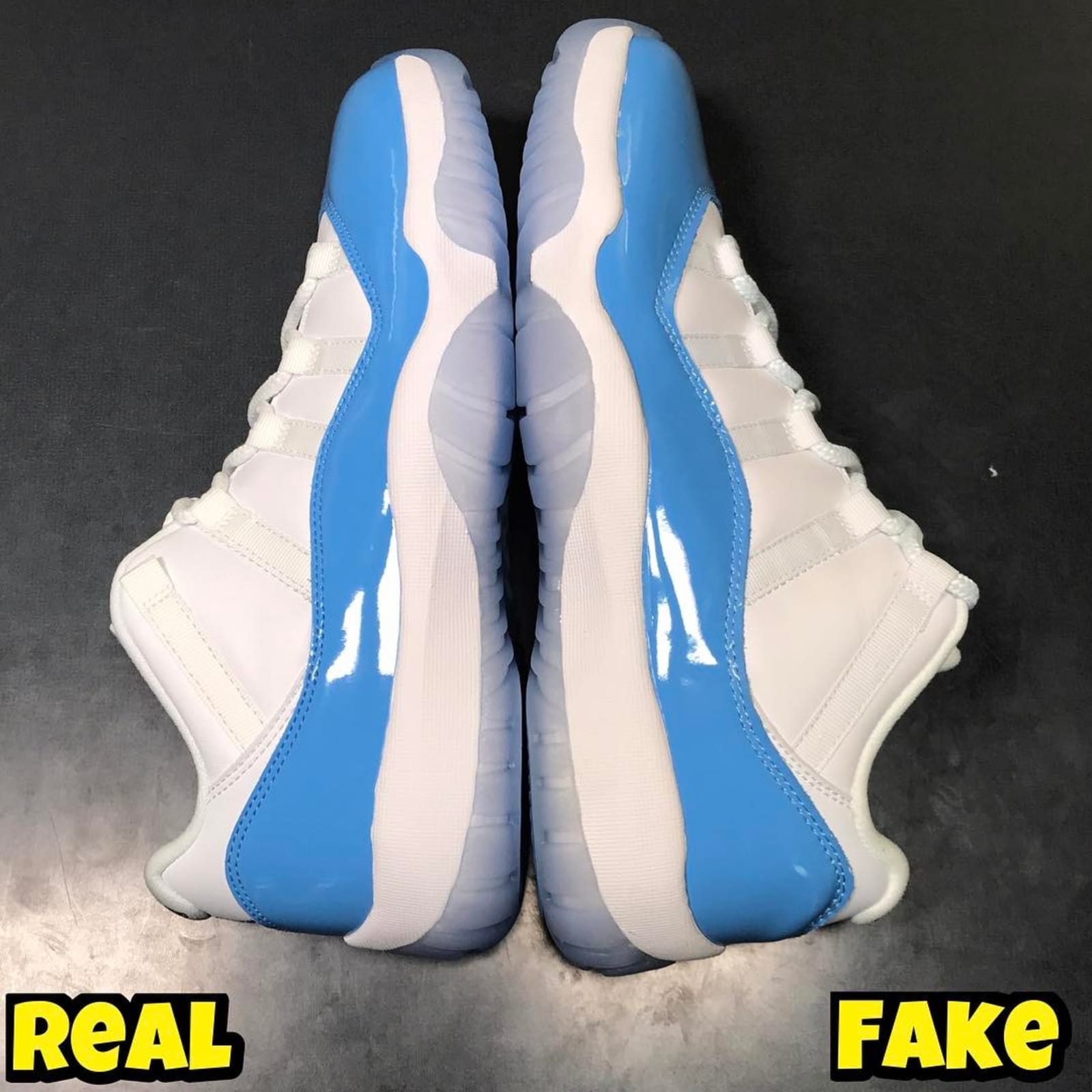 how to check if jordan 11 are real