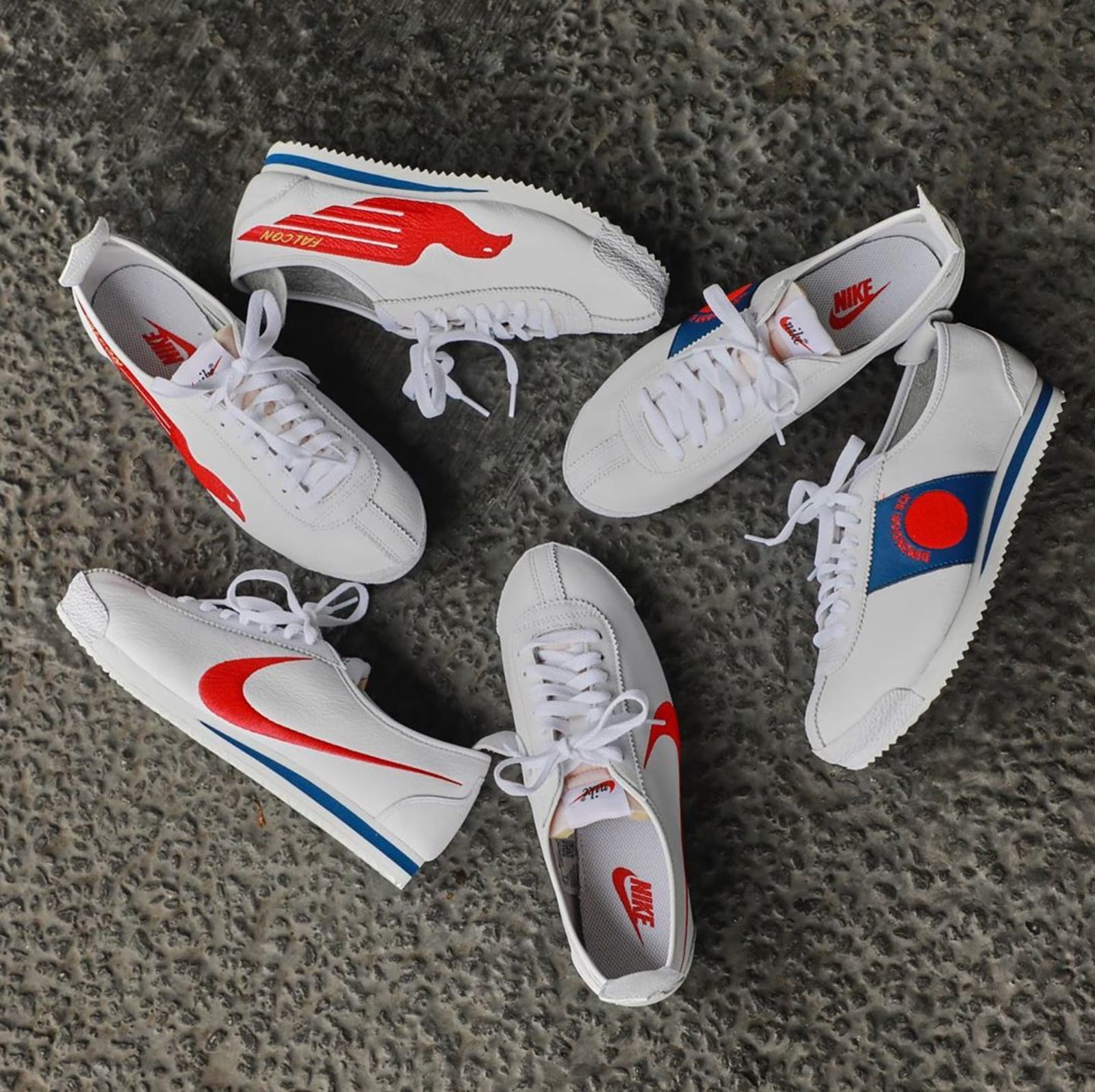 nike cortez chenille swoosh