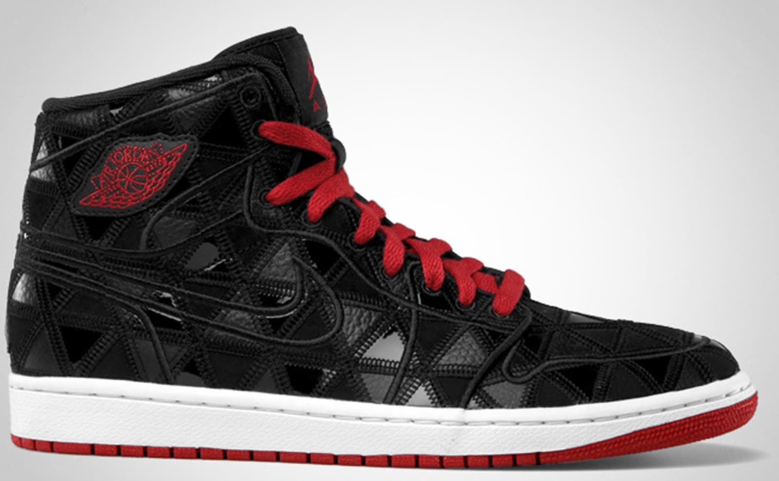 Air Jordan 1 Retro J2K High Black Varsity Red White