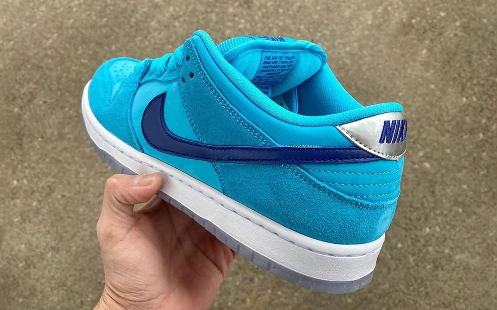 baby blue nike dunks