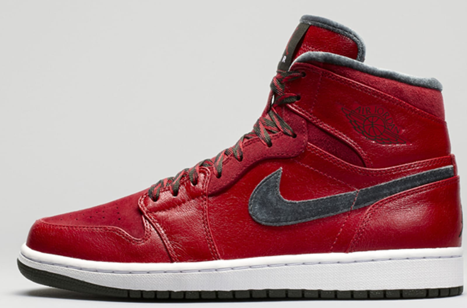 Air Jordan 1 Retro High Premier Varsity Red Dark Army White