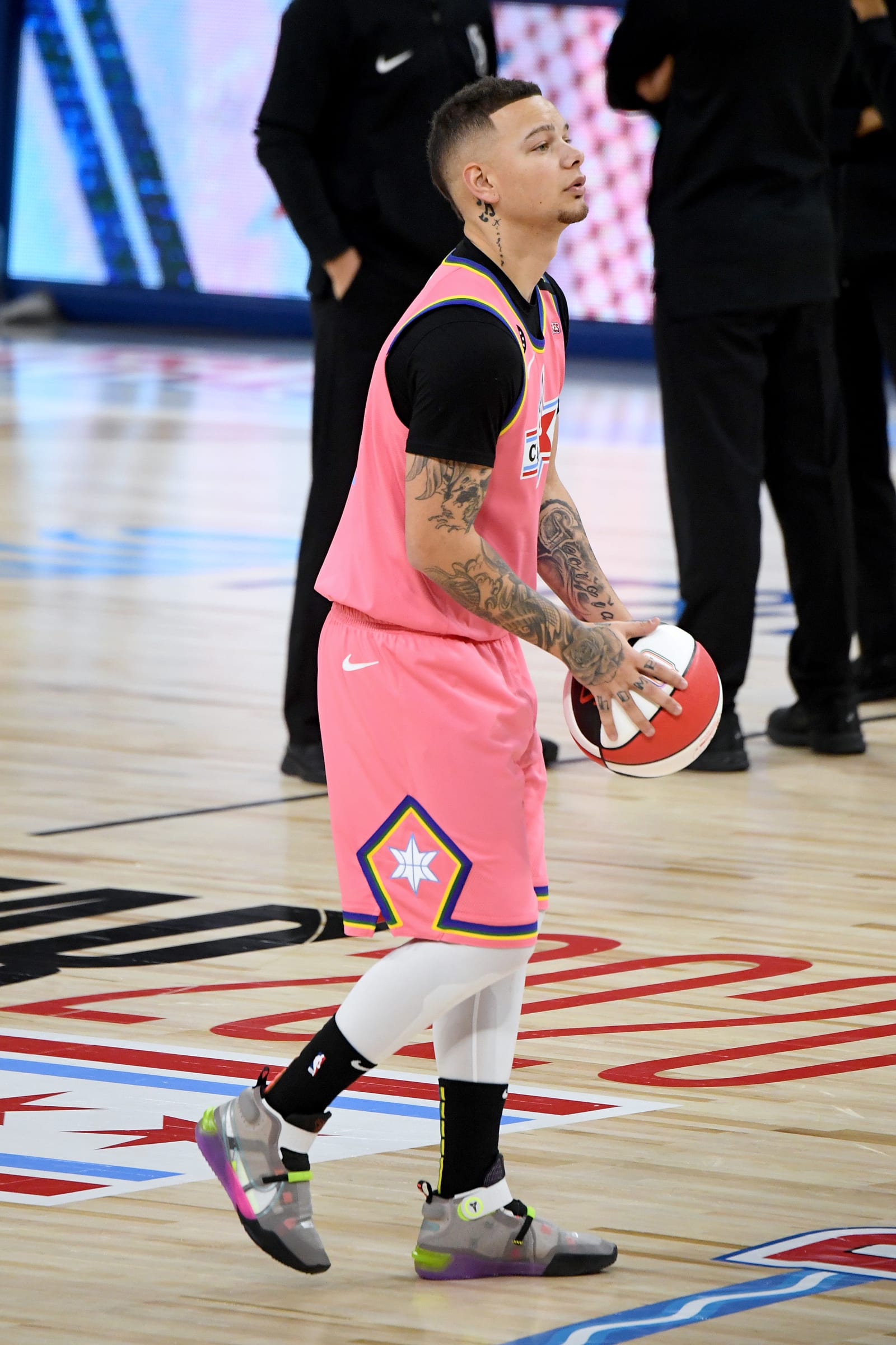 Jidenna Nba Celebrity All Star Game Sneakers Nba Celebrity All