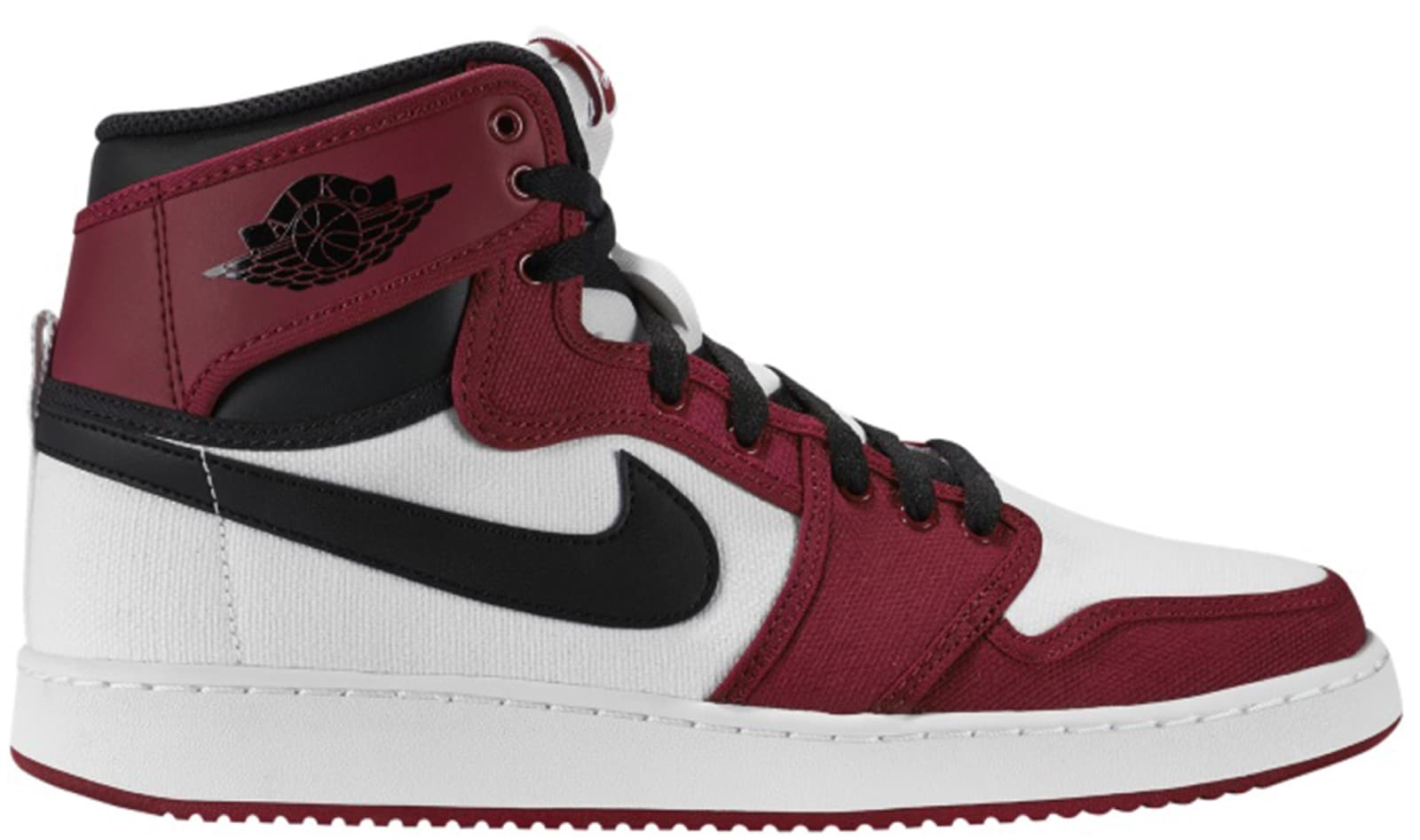 Air Jordan 1 Retro KO High OG White Black Gym Red