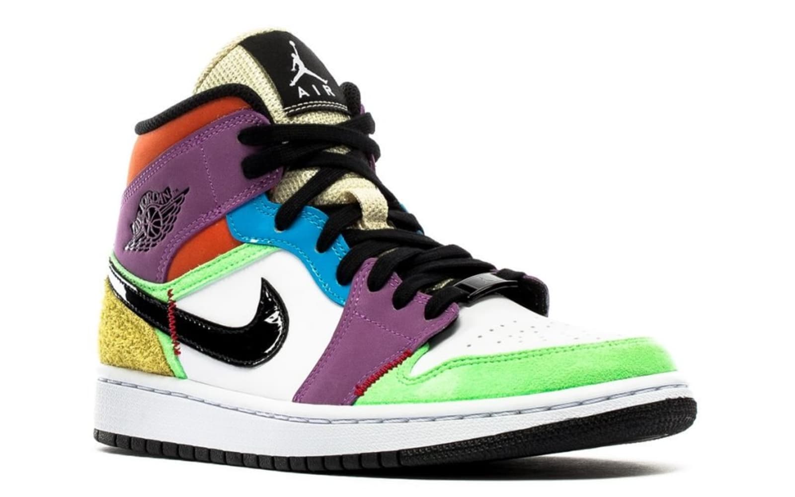 colorful air jordan 1s