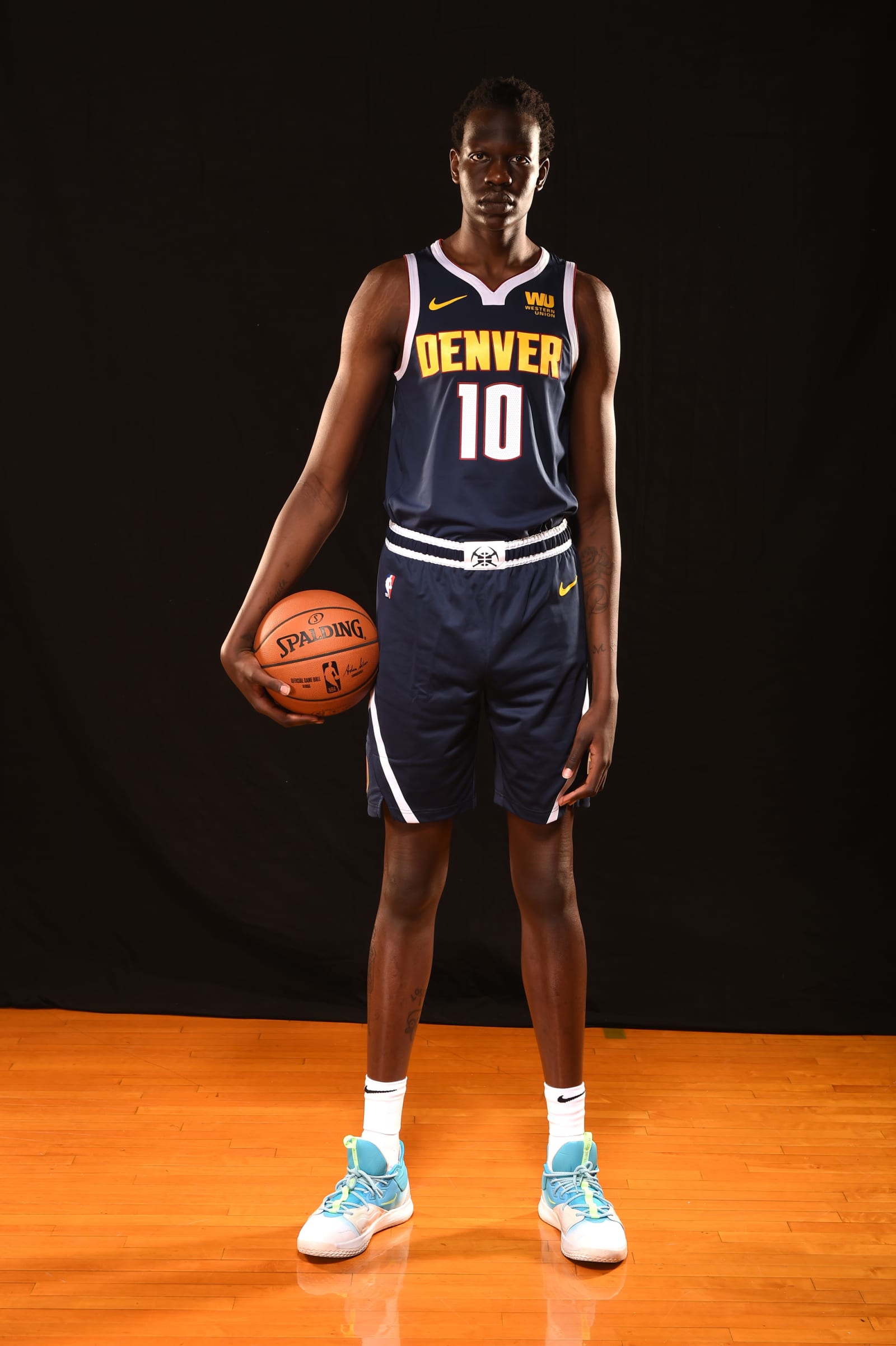 Worn By: Bol Bol Team: Denver Nuggets Selected: Round 2, Pick 44. 