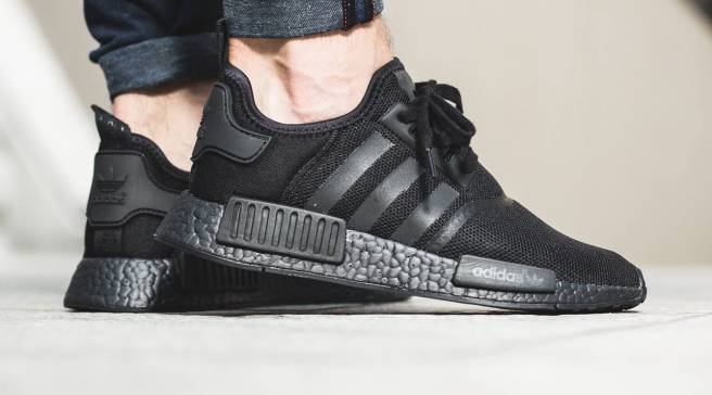 adidas nmd all black release date
