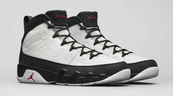 red & white 9s
