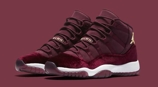 jordan 11 gs heiress velvet