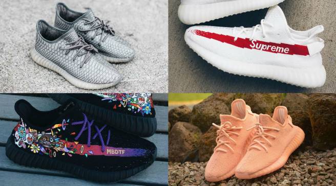 how to make custom yeezys