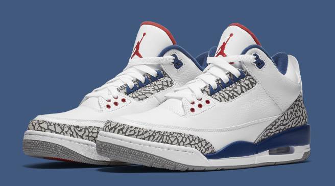 jordan retro 3s true blue