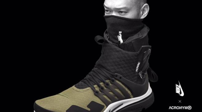 NikeLab Presto Mid x Acronym "Bamboo" | Nike | Release Sneaker Calendar, Prices & Collaborations