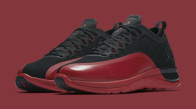 jordan trainer prime black red