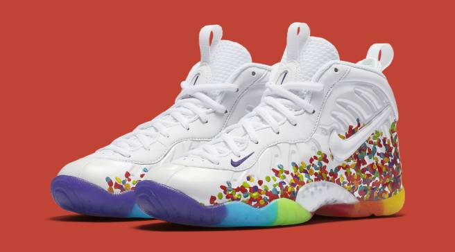 nike little posite pro fruity pebbles