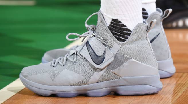 lebron 14 gray