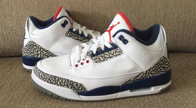 black and blue 3s